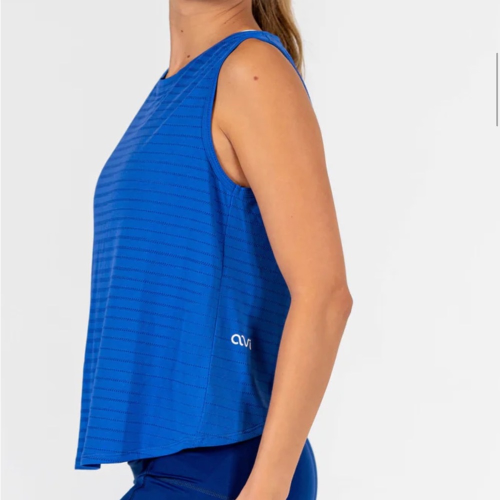Avi ORC Pickleball Tank Avi Blue Size Large NWT